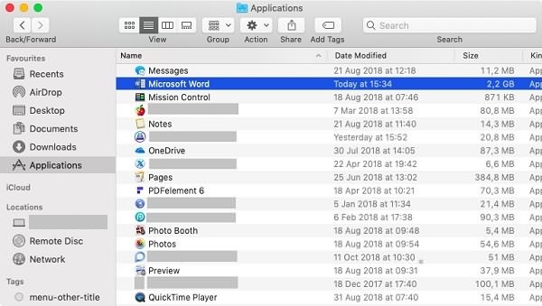turn off onedrive in office for mac